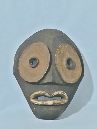 Ibibio Maske (H ± 28 B ± 22 cm)
